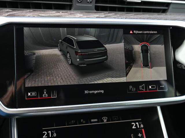 Audi A6 Avant 55 TFSI e quattro Pro Line S Competition Panoramadak | HUD | 360 Camera | B&O | Adaptive Cruise | Memory Seat | Stoel + Stoelverwarming | Ambiance Interieur | Trekhaak |