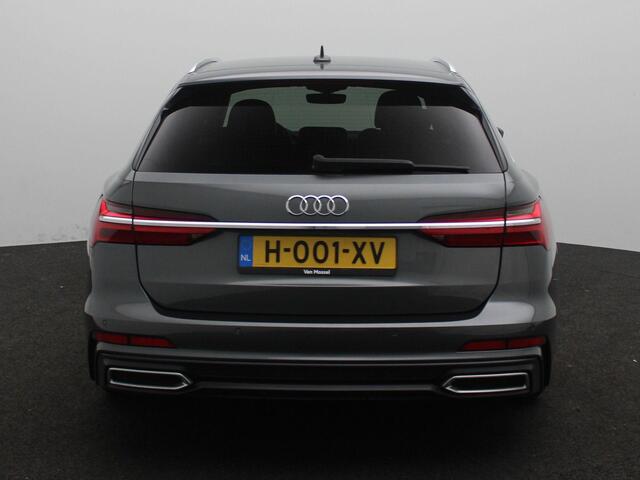 Audi A6 Avant 45 TFSI S edition Trekhaak-pakket | incl. winterbandenset | Veiligheids-pakket | alarmsysteem | Autonomous Emergency Braking |bots herkenning en activatie | cruise control | electronic climate control | LED koplampen | lederen/stof bekleding | lichtmetalen velgen 5-spaaks 19"| navigatiesysteem full map | S Line exterieur | airco separaat achter | lichtmetalen velgen 5-spaaks 19" | voorstoelen verwarmd |