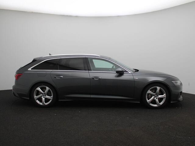 Audi A6 Avant 45 TFSI S edition Trekhaak-pakket | incl. winterbandenset | Veiligheids-pakket | alarmsysteem | Autonomous Emergency Braking |bots herkenning en activatie | cruise control | electronic climate control | LED koplampen | lederen/stof bekleding | lichtmetalen velgen 5-spaaks 19"| navigatiesysteem full map | S Line exterieur | airco separaat achter | lichtmetalen velgen 5-spaaks 19" | voorstoelen verwarmd |