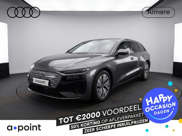 Audi A6 Avant e-tron Advanced edition 83 kWh 286 pk | SOH 92,64% | Luchtvering | Navigatie | Warmtepomp | Trekhaak (wegklapbaar) | Parkeersensoren (Park assist) | Rondomzicht camera | Elektr. voorstoelen | Multimedia scherm passagier | Verlengde garantie
