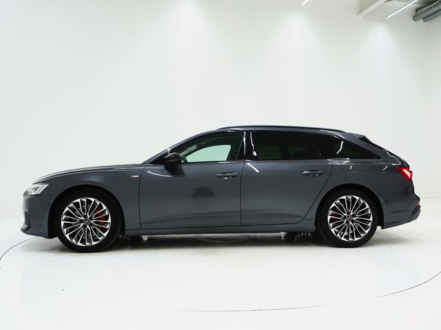 Audi A6 Avant 55 TFSI e quattro Competition Full Black | RS Stoelen | B&O Audio | Sfeerlicht | Memory | Camera | Adaptive Cruise