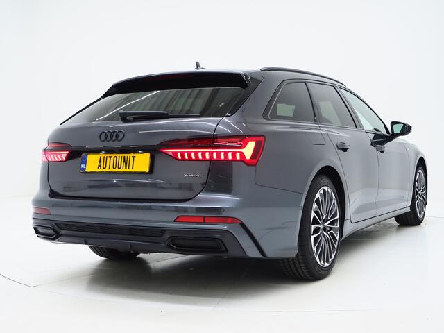Audi A6 Avant 55 TFSI e quattro Competition Full Black | RS Stoelen | B&O Audio | Sfeerlicht | Memory | Camera | Adaptive Cruise