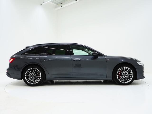 Audi A6 Avant 55 TFSI e quattro Competition Full Black | RS Stoelen | B&O Audio | Sfeerlicht | Memory | Camera | Adaptive Cruise