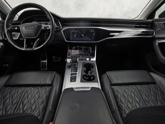Audi A6 55 TFSI e quattro S-Line Competition 368Pk Automaat (2X S-LINE, APPLE CARPLAY, SPORTZETELS, NAPPA LEDER, MEMORY SEATS, CAMERA, ADAPTIVE CRUISE, ELEK ACHTERKLEP, STOELVERWARMING ACHTER, NIEUWSTAAT)