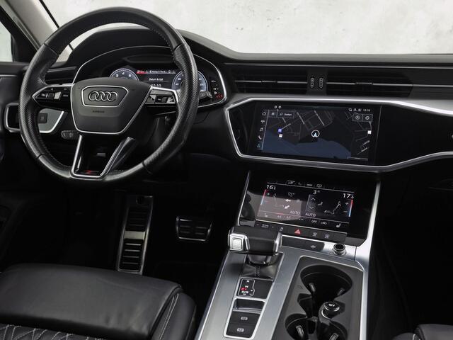Audi A6 55 TFSI e quattro S-Line Competition 368Pk Automaat (2X S-LINE, APPLE CARPLAY, SPORTZETELS, NAPPA LEDER, MEMORY SEATS, CAMERA, ADAPTIVE CRUISE, ELEK ACHTERKLEP, STOELVERWARMING ACHTER, NIEUWSTAAT)