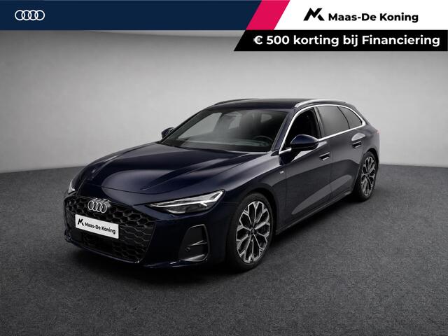 Audi A6 Avant 2.0 367pk e-hybrid Quattro S edition Competition · Wegklapbare Trekhaak · B&O Audio · 360 Camera · Elek. voorstoel · Matrix LED · 20'' Inch · Garantie t/m 29-07-2030 of 100.000km
