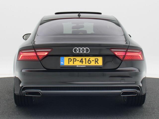Audi A7 Sportback 1.8 TFSi 190 Pk S-Line Automaat 5-Persoons | Full LED | Navigatie | Leder | 21 Inch | Open Dak | Privacy Glass