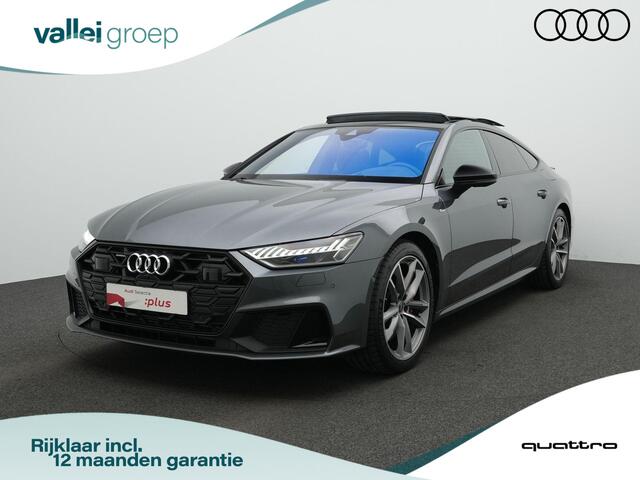 Audi A7 Sportback 55 TFSI e 367 pk S-tronic quattro Pro Line S Competition / S-Line | Panoramadak | Nachtzicht | Laser LED | Demperregeling | Valcona leder | Geheugenstoelen | Head-up display | Bang & Olufsen