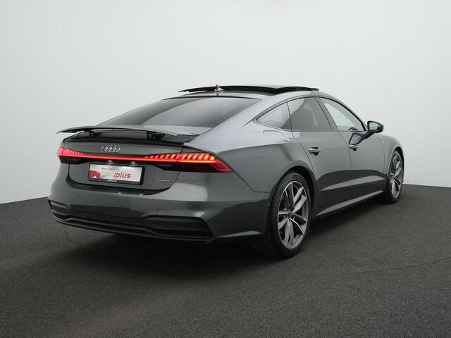 Audi A7 Sportback 55 TFSI e 367 pk S-tronic quattro Pro Line S Competition / S-Line | Panoramadak | Nachtzicht | Laser LED | Demperregeling | Valcona leder | Geheugenstoelen | Head-up display | Bang & Olufsen