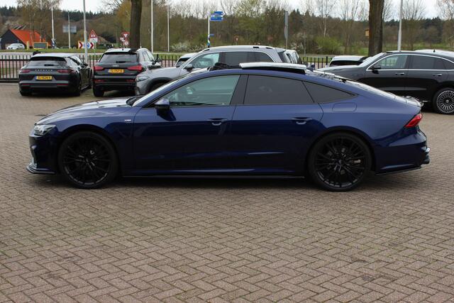 Audi A7 Sportback 50 TFSI e quattro Pro Line S / Camera / Panoramadak / Leder&Alcantara / B&O / 20'' / DAB / Stuurverwarming / Cruise Control