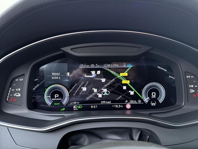 Audi A7 Sportback 50 TFSI e quattro Pro Line S | 299 PK | SoH 93% | Laser LED koplampen | Panoramadak | Head-up display | Nachtzicht assistent | S line | 21" LM velgen | Stoelverwarming |