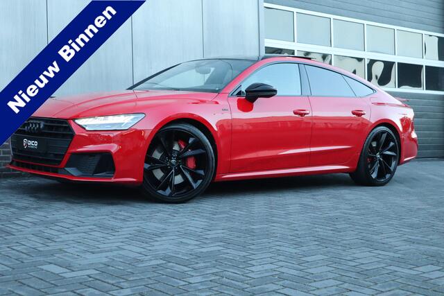 Audi A7 Sportback 55 TFSI e 367 pk Quattro Competition S-Line / Pano-Dak/ B&O-3D/ RS-Stoel/ Memory/ Laser-LED/ Keyless/ Adap.Cruise/ 21''LMV