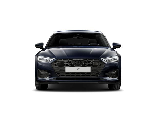 Audi A7 Sportback 50 TFSI e quattro Pro Line 299pk | Komt begin juli binnen | Lederen bekleding | Head up Display | Wegklapbare trekhaak | 20 inch Lichtmetalen velgen | Verlengde garantie | Stoelverwarming