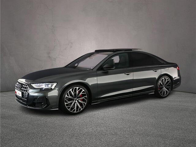 Audi A8 60 TFSI e quattro | 4-wielbestudering| Pano| B&O Advanced | Beeldschermen | Head-up | Nachtzicht | Matrix | Massage |