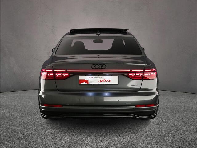 Audi A8 60 TFSI e quattro | 4-wielbestudering| Pano| B&O Advanced | Beeldschermen | Head-up | Nachtzicht | Matrix | Massage |