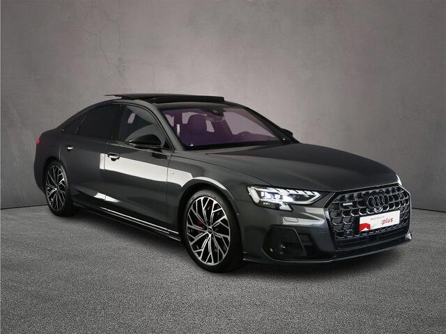 Audi A8 60 TFSI e quattro | 4-wielbestudering| Pano| B&O Advanced | Beeldschermen | Head-up | Nachtzicht | Matrix | Massage |