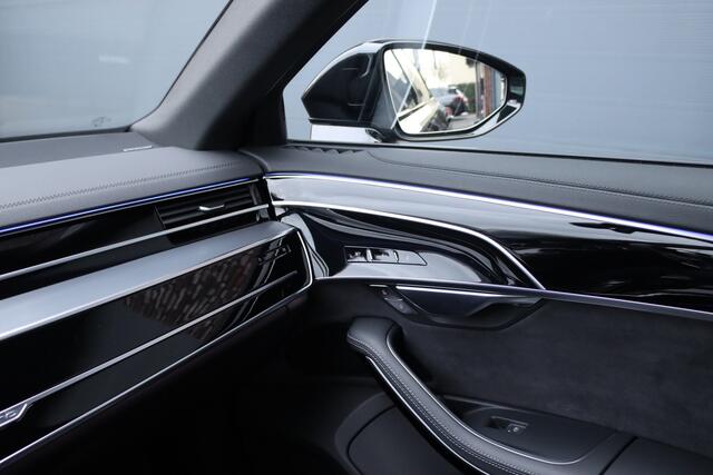 Audi A8 60 TFSI e Quattro S-Line | Luchtvering | ACC | Bang&Olufsen | Massage | Stoelventilatie | HUD | Zonnerollo's | Soft-Close | Hulppakket Tour + Plus | Voorklimatisering | Matrix-LED | Contourstoelen voor |