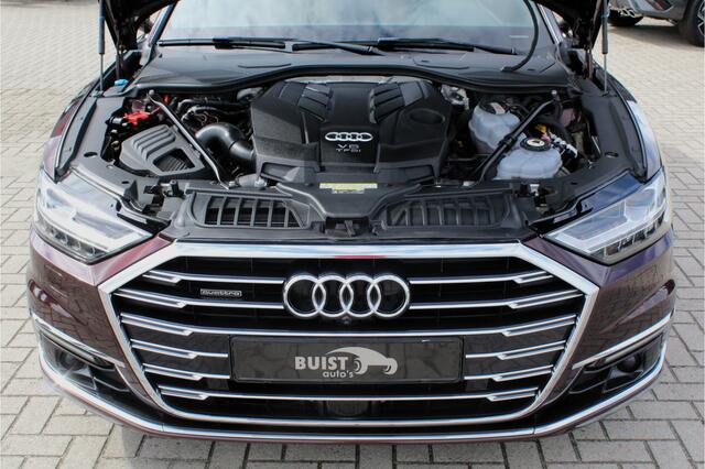 Audi A8 60 TFSIe 462pk quattro Pro Line Plus 20" LUCHTVERING B&O MASSAGE UNIEK!
