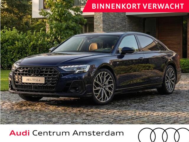 Audi A8 60 TFSI e quattro Lang 462pk | Komt half februari binnen | Panoramdak | Head Up display | Ventilatie + massage voor en achter | B&O | Luchtvering