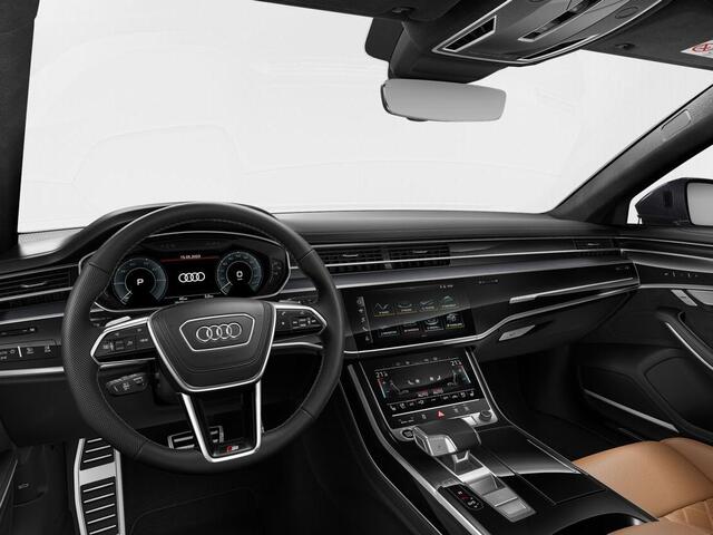 Audi A8 60 TFSI e quattro Lang 462pk | Komt half februari binnen | Panoramdak | Head Up display | Ventilatie + massage voor en achter | B&O | Luchtvering
