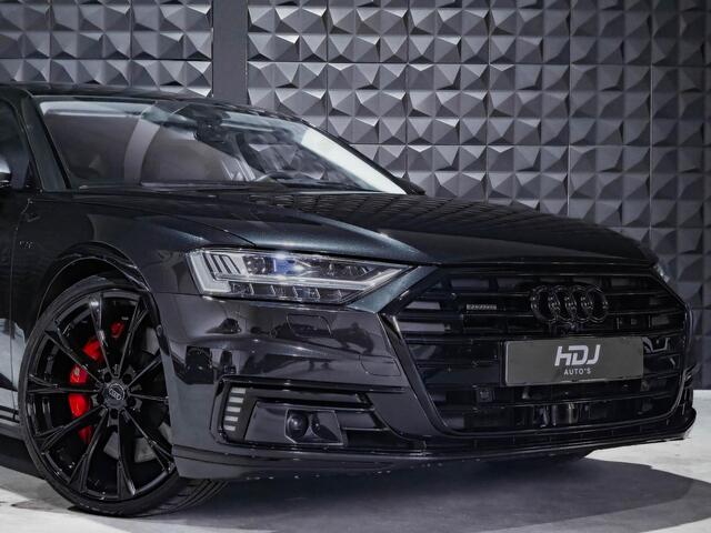 Audi A8 60 TFSI e quattro Lang Pro Line | Pano | 22" | AWS | Laser | 5-zitter | Servo | B&O | HUD | Vent.+Mass. | Side | All Black |