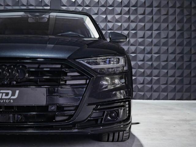 Audi A8 60 TFSI e quattro Lang Pro Line | Pano | 22" | AWS | Laser | 5-zitter | Servo | B&O | HUD | Vent.+Mass. | Side | All Black |