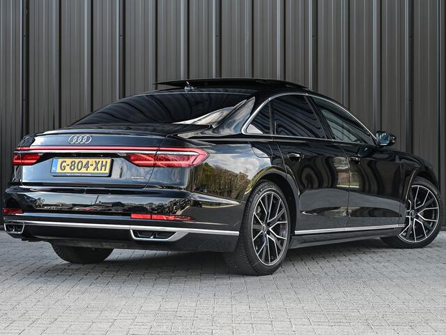Audi A8 50 TDI quattro Pro Line Plus | Panorama dak | Luchtvering | B&O Sound | Head-up | Adaptive cruise | Ambiance interieur | Comfort seats | |