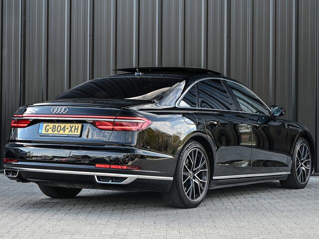 Audi A8 50 TDI quattro Pro Line Plus | Panorama dak | Luchtvering | B&O Sound | Head-up | Adaptive cruise | Ambiance interieur | Comfort seats | |