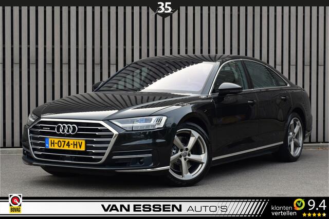 Audi A8 55 TFSI quattro Pro Line Plus 4-Wielsturing ACC Soft-Close Head-Up 360-Camera Trekhaak Leder Volle Auto!