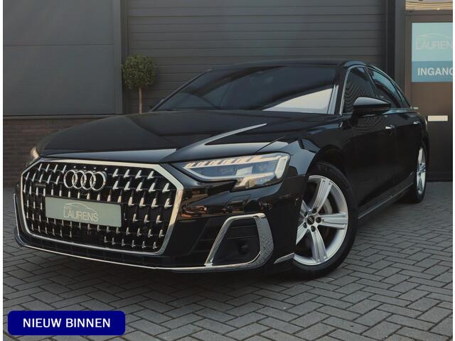 Audi A8 55 TFSI quattro Lang | Chauffeur Pakket | Massage stoelen voor en achter | B&O | Pano | Stoel ventilatie voor en achter