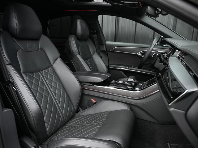Audi A8 55 TFSI quattro Pro Line Plus 55 TFSI QUATTRO PRO LINE PLUS | LUCHTVERING | STANDKACHEL | VIRTUAL COCKPIT | LUCHTVERING | ADAPTIVE CRUISE | STOELVERWARMING EN -VENTILATIE | MASSAGE | 360 CAMERA | PANORAMADAK | LED | STUURVERWARMING | HEAD-UP | AMBIANCE INTERIEUR | SOFT-CLOSE |