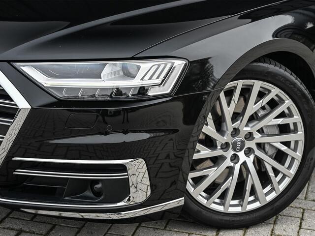 Audi A8 55 TFSI quattro Pro Line Plus 55 TFSI QUATTRO PRO LINE PLUS | LUCHTVERING | STANDKACHEL | VIRTUAL COCKPIT | LUCHTVERING | ADAPTIVE CRUISE | STOELVERWARMING EN -VENTILATIE | MASSAGE | 360 CAMERA | PANORAMADAK | LED | STUURVERWARMING | HEAD-UP | AMBIANCE INTERIEUR | SOFT-CLOSE |
