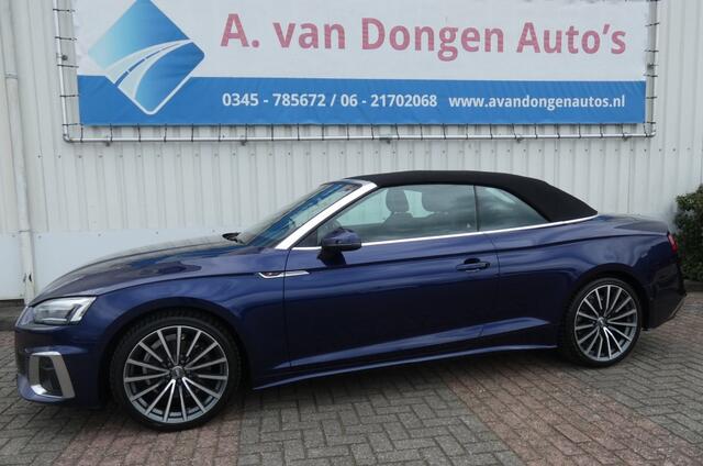 Audi CABRIOLET 40 TFSI S LINE AUTOMAAT,Navi,Camera,Airscarf,ACC,Matrix