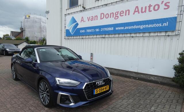 Audi CABRIOLET 40 TFSI S LINE AUTOMAAT,Navi,Camera,Airscarf,ACC,Matrix