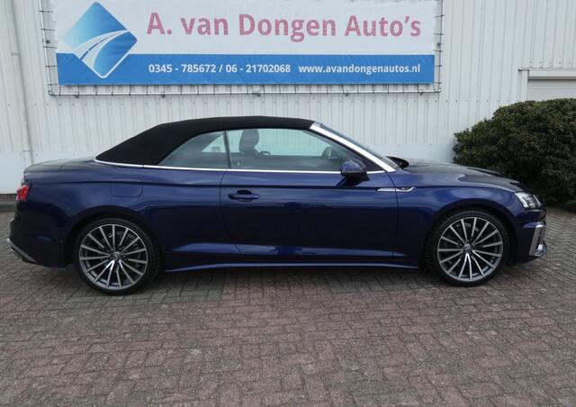 Audi CABRIOLET 40 TFSI S LINE AUTOMAAT,Navi,Camera,Airscarf,ACC,Matrix