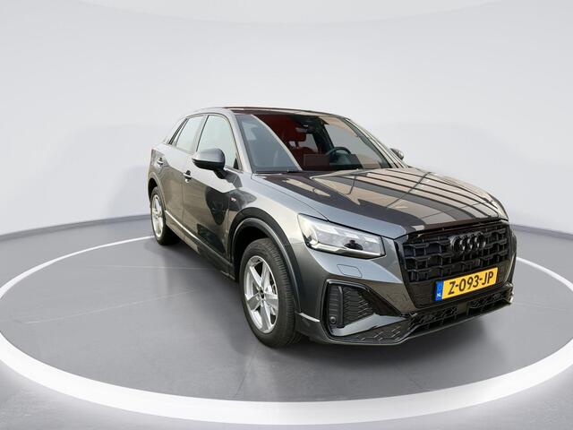 Audi Q2 35 TFSI 150pk S-Tronic S Edition · Matrix LED · Camera · ACC · Apple/Android Car Play · Navigatie · Zwart Optiek · Sportstoelen · P-Sensoren · Virtual Cockpit · Garantie t/m 23-04-2028 of 100.000km