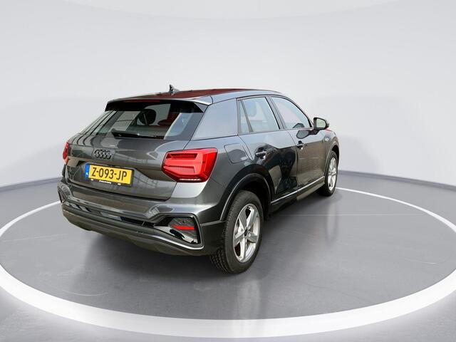 Audi Q2 35 TFSI 150pk S-Tronic S Edition · Matrix LED · Camera · ACC · Apple/Android Car Play · Navigatie · Zwart Optiek · Sportstoelen · P-Sensoren · Virtual Cockpit · Garantie t/m 23-04-2028 of 100.000km