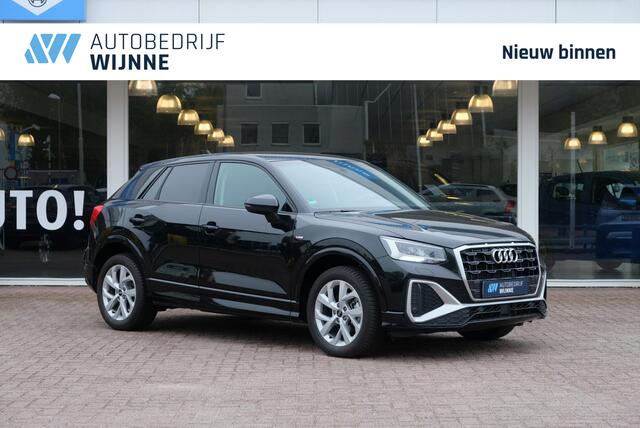 Audi Q2 35 TFSi 150pk S-Tronic S Edition | S Line | Navi | App Connect | Climate | Keyless | Elektrische Achterklep | Stoelverwarming | Camera | PDC
