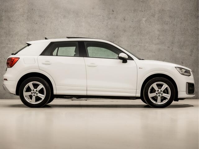Audi Q2 35 TFSI S-Line Sport 150Pk Automaat (SCHUIFDAK, VIRTUAL COCKPIT, GROOT NAVI, ADAPTIVE CRUISE, STOELVERWARMING, CAMERA, LEDER, ELEK ACHTERKLEP, PLAT S-LINE SPORTSTUUR, NIEUWSTAAT)