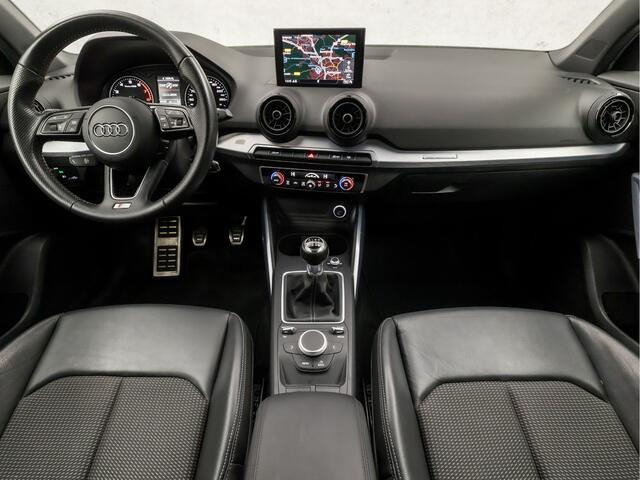 Audi Q2 1.4 TFSI CoD S-Line Sport 150Pk (2X S-LINE, GROOT NAVI, CLIMATE, LEDER, LED KOPLAMPEN, SPORTSTOELEN, CRUISE, ZWART HEMEL, NIEUWE APK, NIEUWSTAAT)