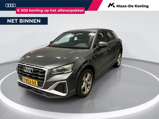 Audi Q2 35 TFSI 150pk S-tronic S Edition · Apple/Android Car Play · Camera · P-Sensoren · Navigatie · Stoelverwarming · 17'' Inch · Garantie t/m 13-06-2027 of 100.000km