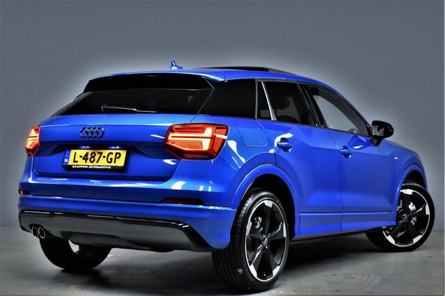 Audi Q2 1.4 TFSI 150pk Automaat 3x S-Line Pano/Led/H.Leer/Navi/Camera/Stoelverw./Trekhaak/Lmv19"