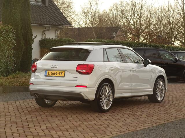Audi Q2 40 TFSI quattro S-Line | Pano | 3x S-Line | Leer | Donkere hemel | Stoelverw | NAV