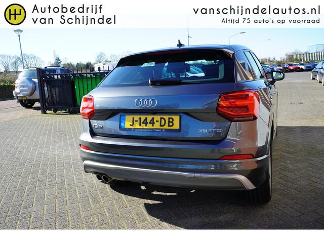 Audi Q2 35 TFSI 150PK S-LINE S EDITION ORIGINEEL NEDERLANDS CAMERA FULL LED ZWARTE HEMEL NAVI ECC AIRCO CRUISECONTROL PARKEERSENSOREN V+A AFN.TREKHAAK LEDER/ALCANTARA LMV 4X ELECTR.RAMEN/SPIEGELS