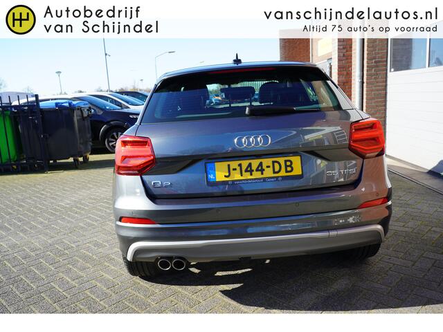 Audi Q2 35 TFSI 150PK S-LINE S EDITION ORIGINEEL NEDERLANDS CAMERA FULL LED ZWARTE HEMEL NAVI ECC AIRCO CRUISECONTROL PARKEERSENSOREN V+A AFN.TREKHAAK LEDER/ALCANTARA LMV 4X ELECTR.RAMEN/SPIEGELS