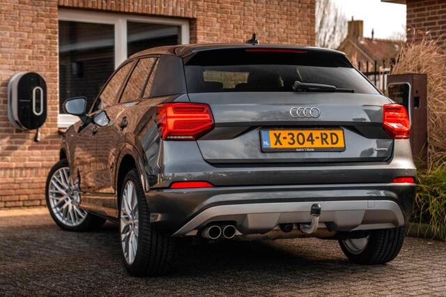 Audi Q2 40 TFSI quattro S Edition 250 PK Aut. 3x S-Line Trekhaak Stoelverwarming Half Leder 19''