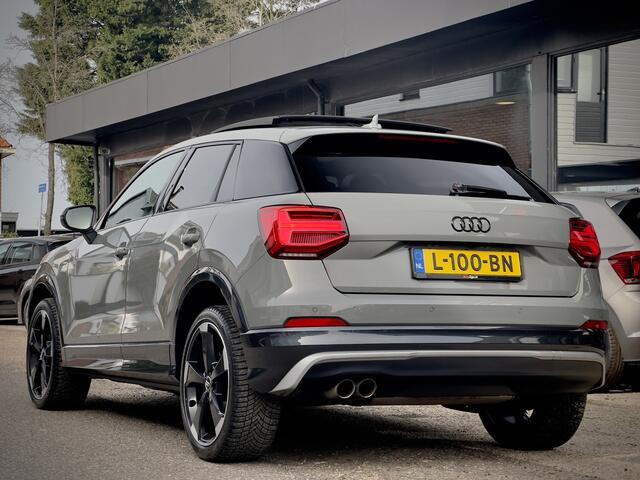 Audi Q2 1.4 TFSI AUT7 S-LINE PANODAK BLACK EDITION VOL-LEDER 19 INCH-LMV NAVI LED PDC