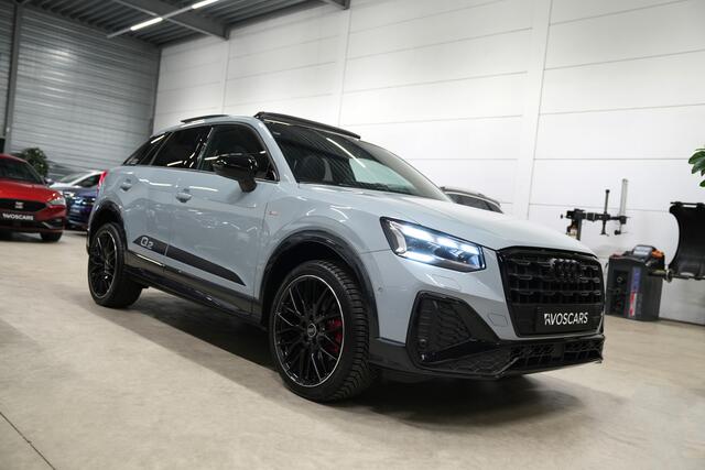 Audi Q2 35 TFSI 3x S-Line Edition one * Pano - Virtual - B&O - Leder - Camera - Keyless - 19" - Matrix - Sfeer *