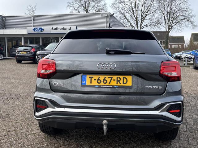 Audi Q2 35 TFSI S Edition 150pk Automaat | Trekhaak | 2x S-line | Stoelverwarming | Elek Achterklep | Navigatie
