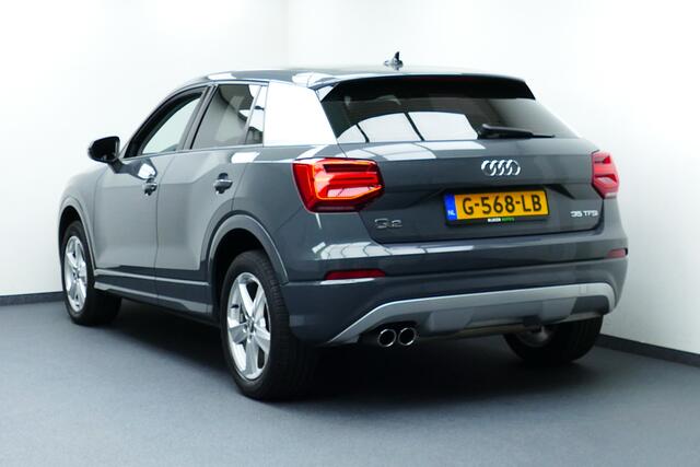 Audi Q2 35 150pk TFSI CoD Sport Pro Line. Navi, Clima, Cruise, StoelVerw, 17"LMV, Haak 1500kg